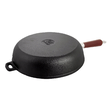 Tigaie din fonta, neagra, 30 cm, KingHoff