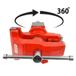 Menghina rotativa 150 mm, de banc, cu nicovala, Verke