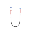Recuperator flexibil cu gheara, capacitate ridicare 2 kg, 68 mm,  Verke