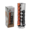 Suport rotativ pentru capsule de cafea, otel, negru 15x35 cm  Kinghoff