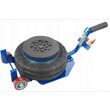 Cric pneumatic, perna 3.5 Tone, cu roti si maner scurt, Baug