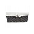 Cos organizator pentru cosmetice, negru,30x19x14 cm, Sepio