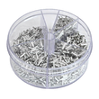 Set mansoane metalice pentru cabluri, 0.5-2.5 mm, 1900 bucati, Asta
