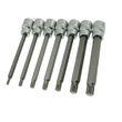 Trusa chei hexagonale biti, 3/8", lungi 83-110 mm, 7 piese, Satra