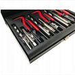 Set pentru reparat filete M6, M8, M10, 88 piese, Verke