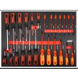 Dulap de scule complet echipat, 306 piese, Verke