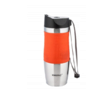 Cana termica din inox, capacitate 380ml, portocaliu, Kinghoff