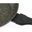 Tigaie din aluminiu, marmorata, gri, 24cm Klausberg