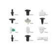 Set cleme auto, bumbi, clipsuri fixare plastice auto, compatibile cu Volkswagen, 255 piese, Asta