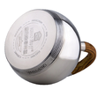 Ceainic argintiu, fierbator traditional, inox, capacitate 3 litri, Kinghoff