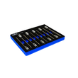 Trusa torx, biti, lungi 140 mm, 10 piese, 3/8" T10-T55, Satra