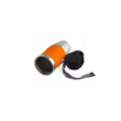 Cana termica din inox, capacitate 380ml, portocaliu, Kinghoff