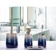 Perie wc cu suport, ceramica, nuante de albastru, Sepio
