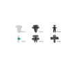 Set de cleme, clipsuri auto compatibile cu BMW, 290 piese, Asta