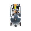 Compresor de aer 24 litri cu 1 piston, 1.85 kW 2.5 CP, 8 bari, debit 206 l/min, 2 manometre, Powermat