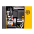 Generator de curent pe motorina 8.5 kW, pornire la cheie, 2 in 1 monofazic si trifazic, motor in 4 timpi 15CP, stabilizator de tensiune AVR, Powermat

