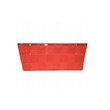 Cos organizator pentru cosmetice, rosu, 25x15x10 cm, Sepio