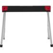 Set 2 suporturi pliabile pentru sustinere, capacitate 500 Kg, construcție metalica, 95 x 7 x 11,5 cm, Kraft