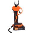 Foarfeca electrica pentru gard viu, pomi, vita-de-vie, cu acumulator, 2 x 21 V, 2 Ah, Kraft