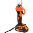 Foarfeca electrica pentru gard viu, pomi, vita-de-vie, cu acumulator, 2 x 21 V, 2 Ah, Kraft