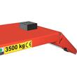 Elevator tip foarfeca, capacitate 3500 kg, 380 V, garda 11 cm, inaltime ridicare 1.2m, Kraft