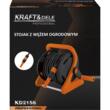 Furtun de gradina cu suport si maner, 1/2", 20 metri, Kraft