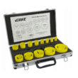 Set carote bimetal 17 piese, geanta, 19-76mm Verke