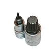 Set biti spline XZN, M4 - M18, antrenor tubulara 1/2", 10 piese, Asta