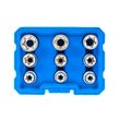 Trusa tubulare tip E, E10-E24, torx, 9 piese, Satra