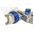 Pistol de vopsit pneumatic, duza 1,3 mm, vas 600 ml, Verke