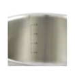  Set de 5 oale din inox, cu capac, premium, compatibil cu toate tipurile de aragaz, gri, Klausberg