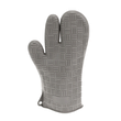 Manusa de bucatarie antiaderenta, antitermica, din silicon, gri 27,5x17 cm Kinghoff