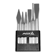 Set 6 dalti, 120mm, 130mm, 150mm, Asta