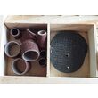 Set freze 100 piese de slefuit pentru minibiax Silver
