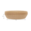 Forme hartie pentru coacere in friteuza, 45-160 mm, Klausberg