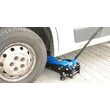 Cric hidraulic tip crocodil, 3 t cu roti, inaltime de ridicare 150 - 460 mm, BAUG