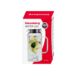 Carafa din sticla , pentru apa, sucuri, bauturi, capacitate 1L, cu capac,  Klausberg
