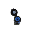 Termos din inox, accesorii pe culoarea albastru, capacitate 480ml, Klausberg