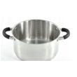 Oala din inox 4litri cu capac, 22 cm,fund termic multistrat, Kinghoff