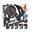 Pompa auto cu pedala de picior, piston și manometru, presiune 7 bari, Verke