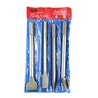  Set de 4 dalti pentru beton rotopercutor SDS Max 250 mm Silver