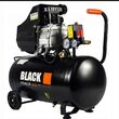 Compresor 50L cu 1 cilindru pe ulei, BLACK