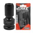 Adaptor 1/2 surubelnita impact 1/4, hexagon pentru biti, Verke
