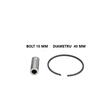 Piston complet compatibil Husqvarna 340, 40mm, bolt 10, PowerX
