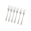 Furculite pentru masa din inox, set 6 elemente, finisaj lucios, Kinghoff
