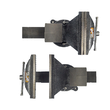 Menghina din fonta rotativa de banc, 150 mm Black