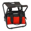 Geanta pentru transportul si depozitarea sculelor si uneltelor cu scaun pliabil si detasabil, 42x29x31 cm, poliester 600D, Verke