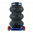 Cric pneumatic, perna 3.5 Tone, cu roti si maner scurt, Baug