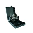 Set burghe pentru filetare, 6 piese, M3, M4, M5, M6, M8, M10, Silver