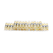 Set 100 tuburi termocontractabile, inel staniu 6 mm, Asta
